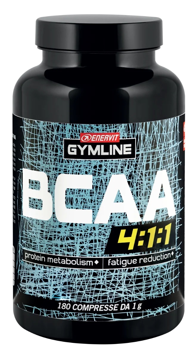 ENERVIT Gymline Muscle BCAA 4:1:1 Kyowa Quality Tablets 180 tabletten 180 g vertakte aminozuren