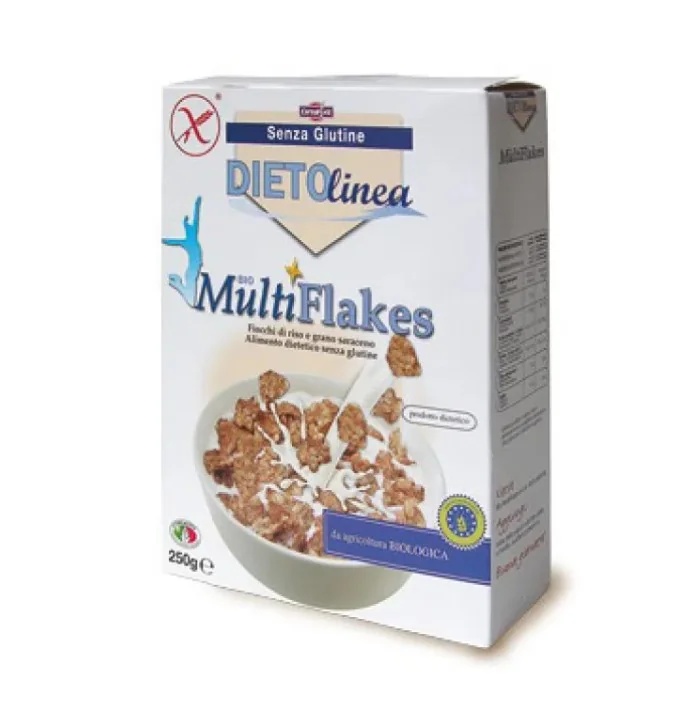 CREALVIT DIETOLINEA Cerealvit Dietolinea MultiFlakes Biologisch glutenvrij 375 g