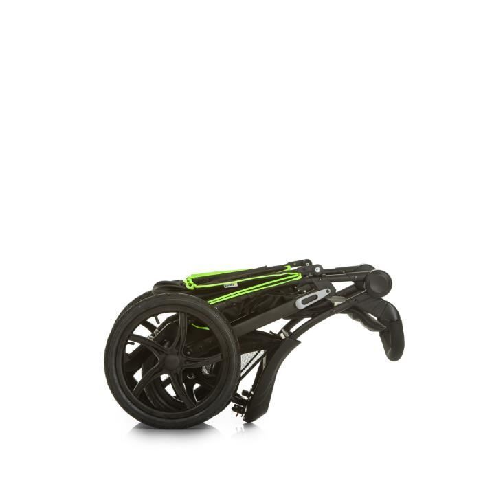 HAUCK Poussette tout terrain 3 roues Runner - noir