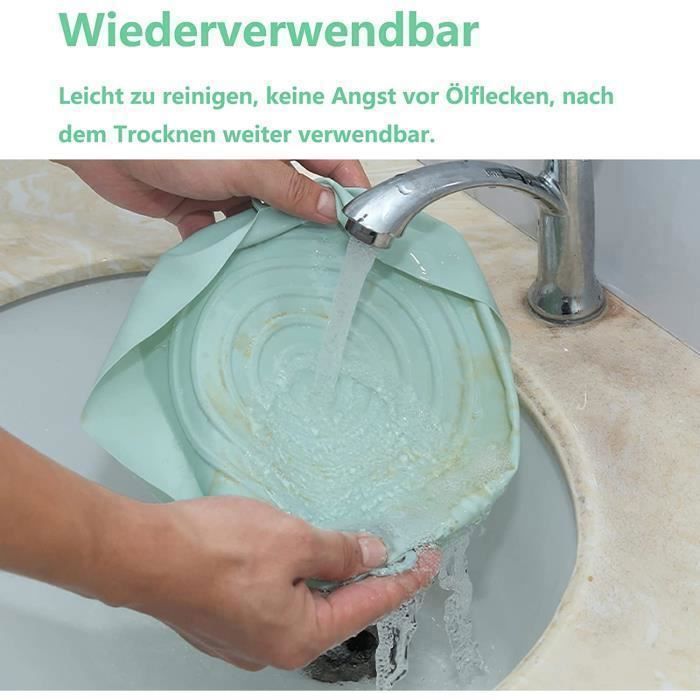 Airfryeraccessoire - MARSEE - 3-delig - Siliconen - 20 cm - Hittebestendig