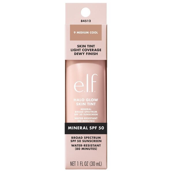 Elf Halo Glow SPF50 9 Stredne chladivý odtieň pre pleť<br>30ml