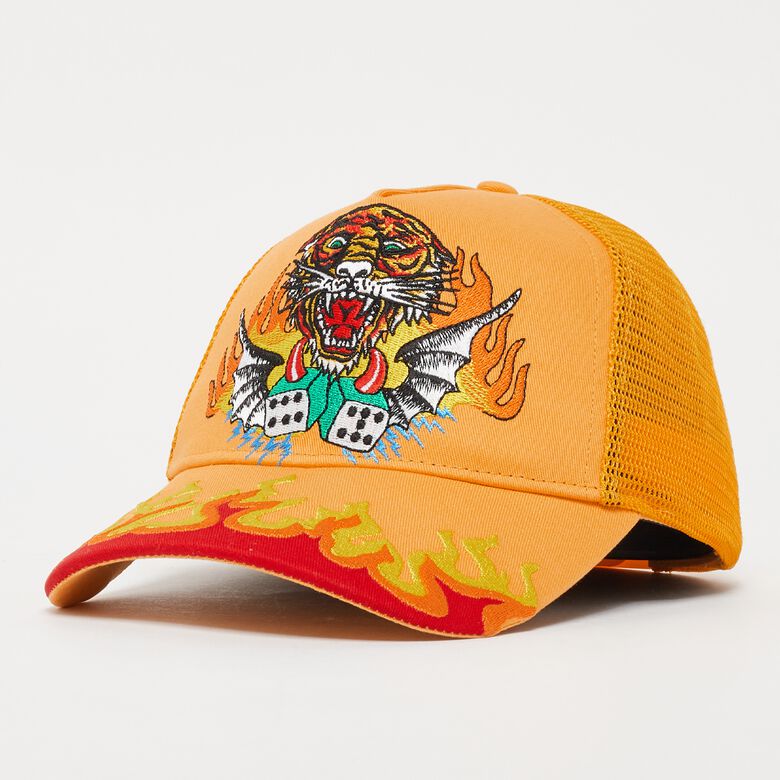 Tiger-Dice Twill Trucker met mesh voorkant