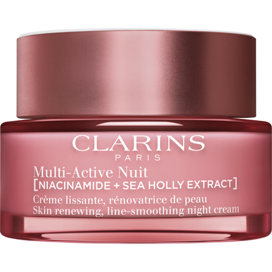 Clarins Multi-Active Night Skin Renewing Rauhoittava Yövoide Kuivalle Iholle 50 ml