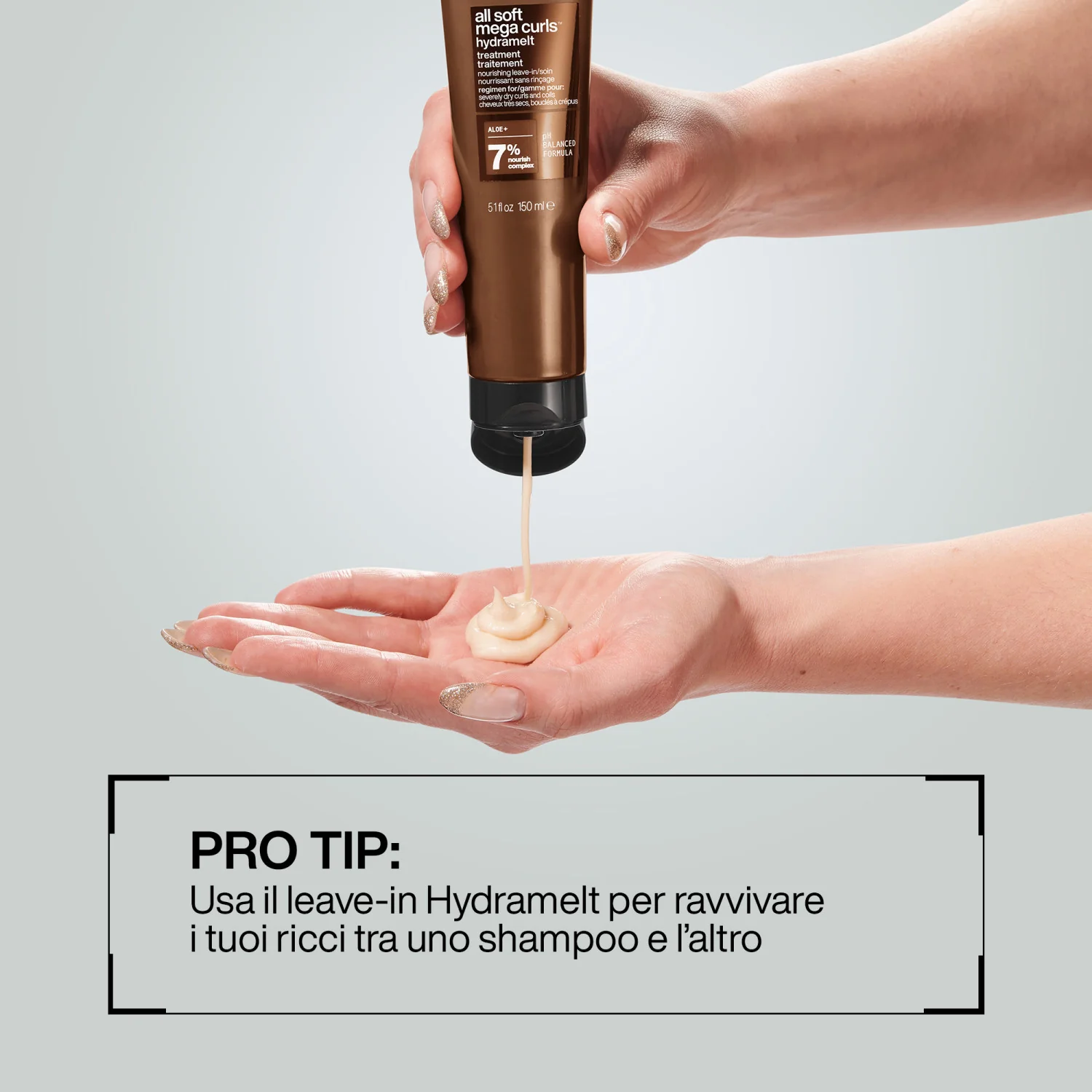 All Soft Mega Curls Hydramelt Trattamento Leave-In - Crema Capelli Styling & Finish