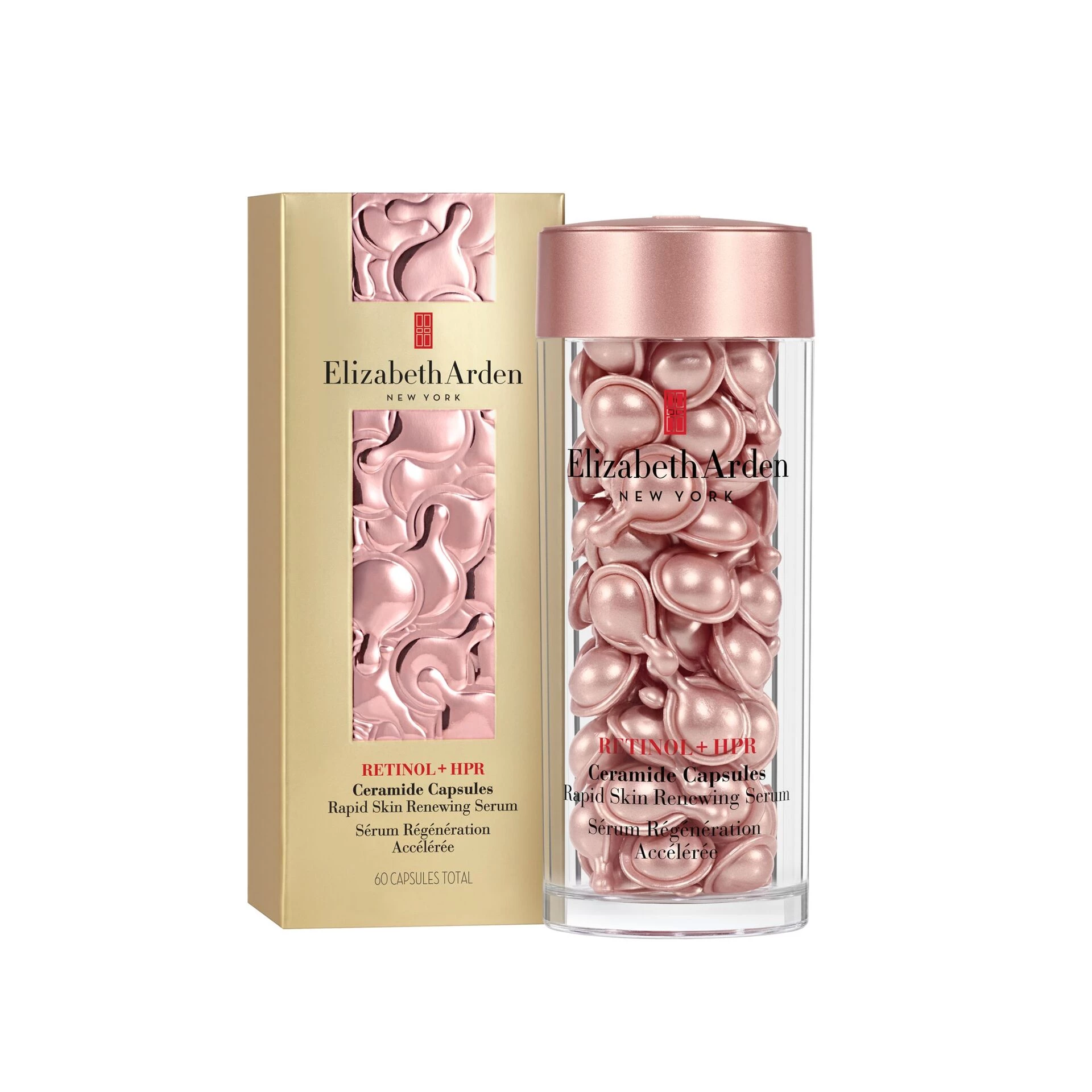 Kapsułki z ceramidami, retinolem i serum HPR 60 szt. - Elizabeth Arden