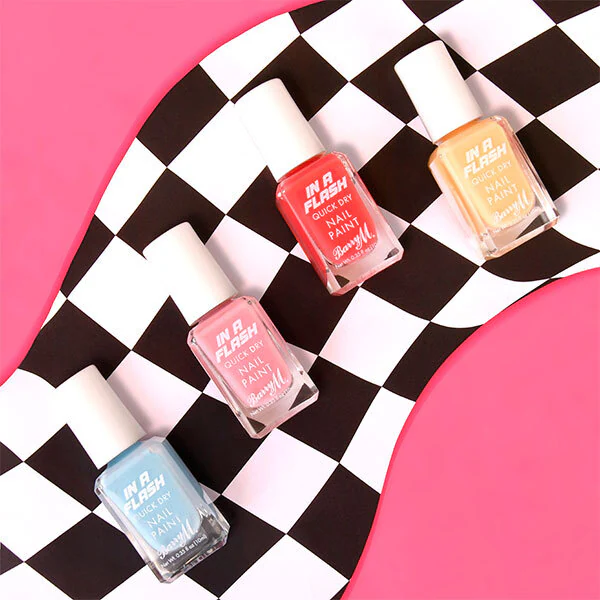 Esmalte de secagem rápida Barry M In A Flash - Azul Celeste Speedy
