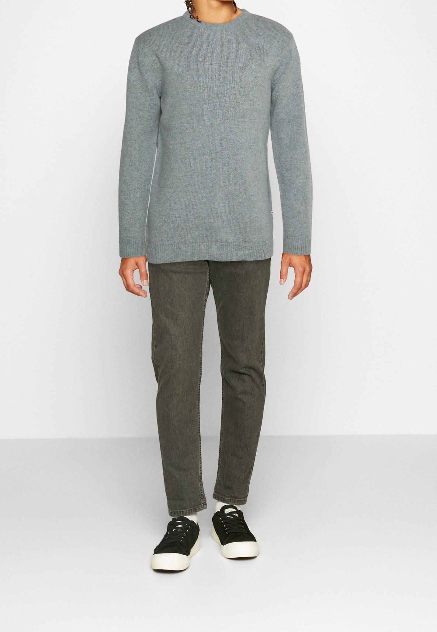 Maglione minimo - grigio chiaro screziato