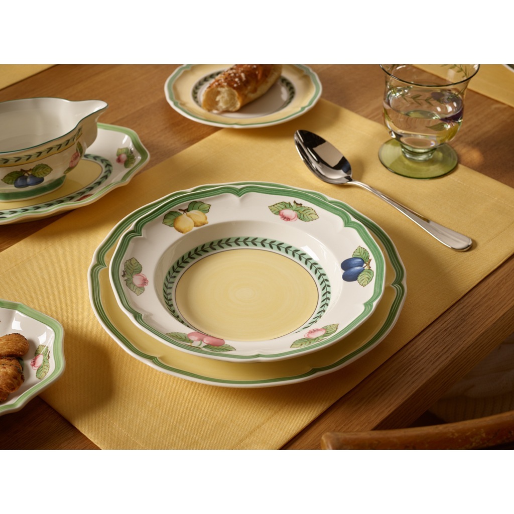 Villeroy & Boch dziļais šķīvis French Garden Fleurence - 1 gab.