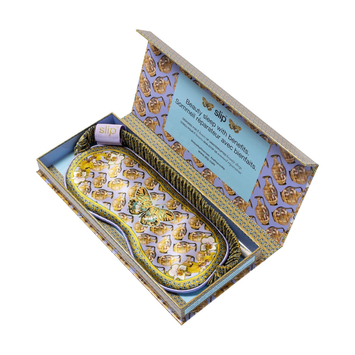 Slip slip pur silk sleep mask - zodiac - aquarius