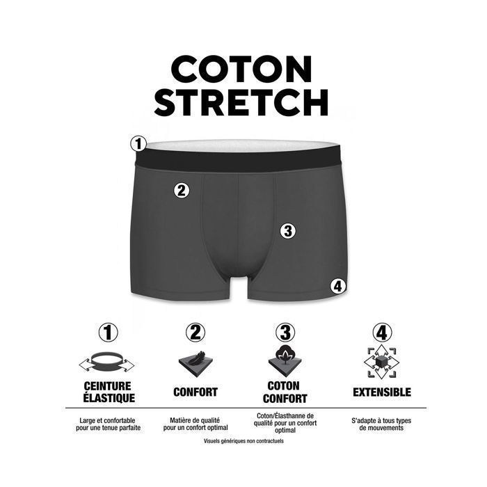 Calzoncillos bóxer Pierrecardin para hombre - Verde (Paquete de 5)