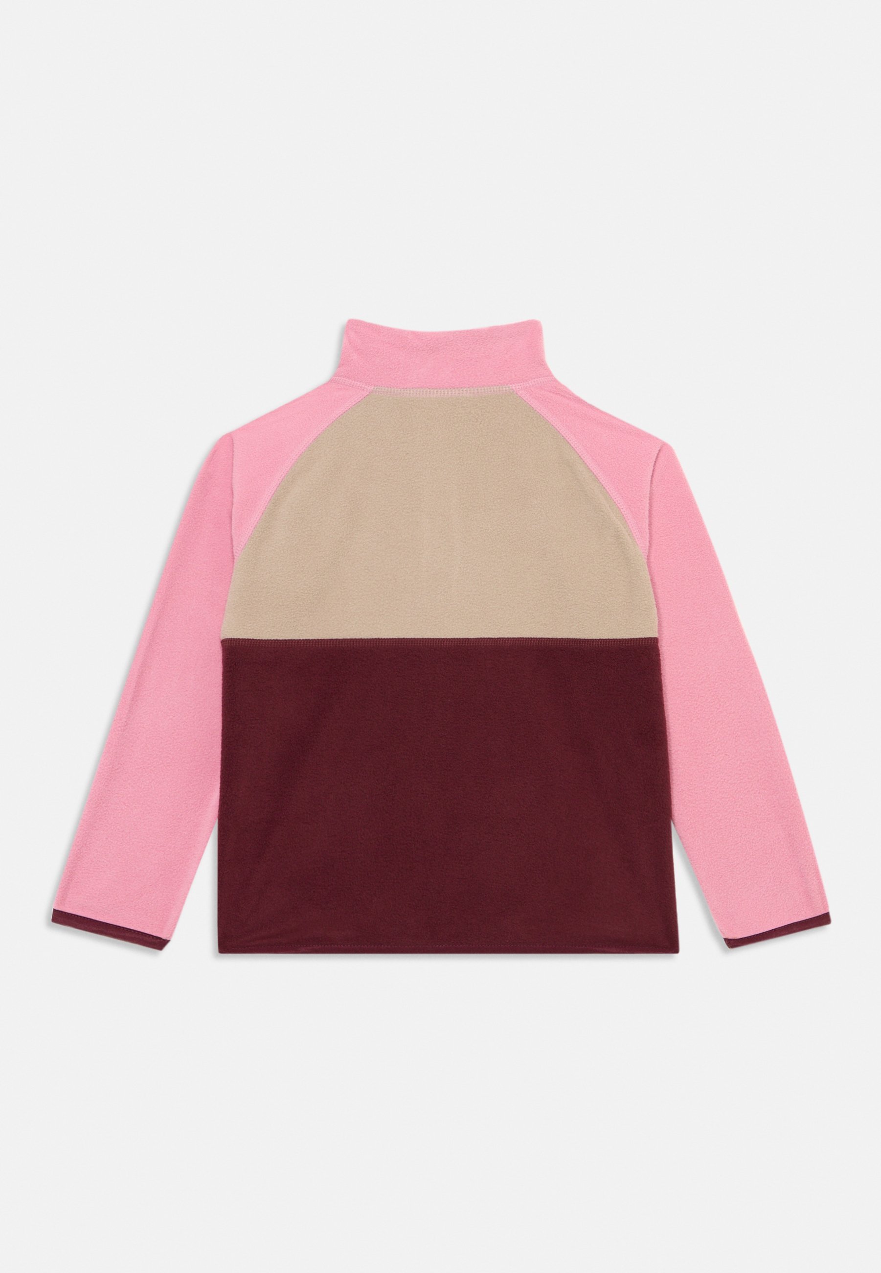 Didriksons MONTE KIDS HALF UNISEX - Fleece trui - anemonrood