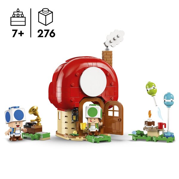 LEGO Super Mario 72041 Toads Φαγητό σε Κήπο<br>