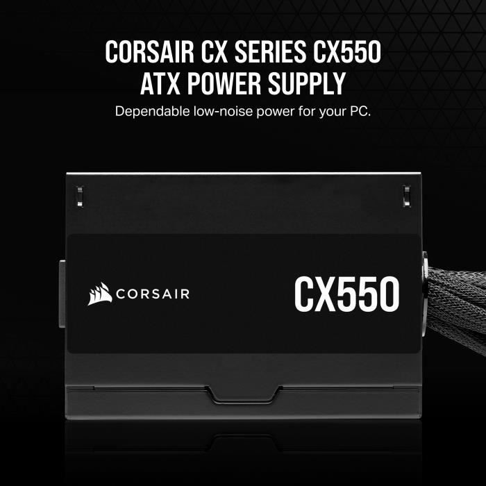 Alimentatore - CORSAIR - CX550 - 80 PLUS Bronze ATX