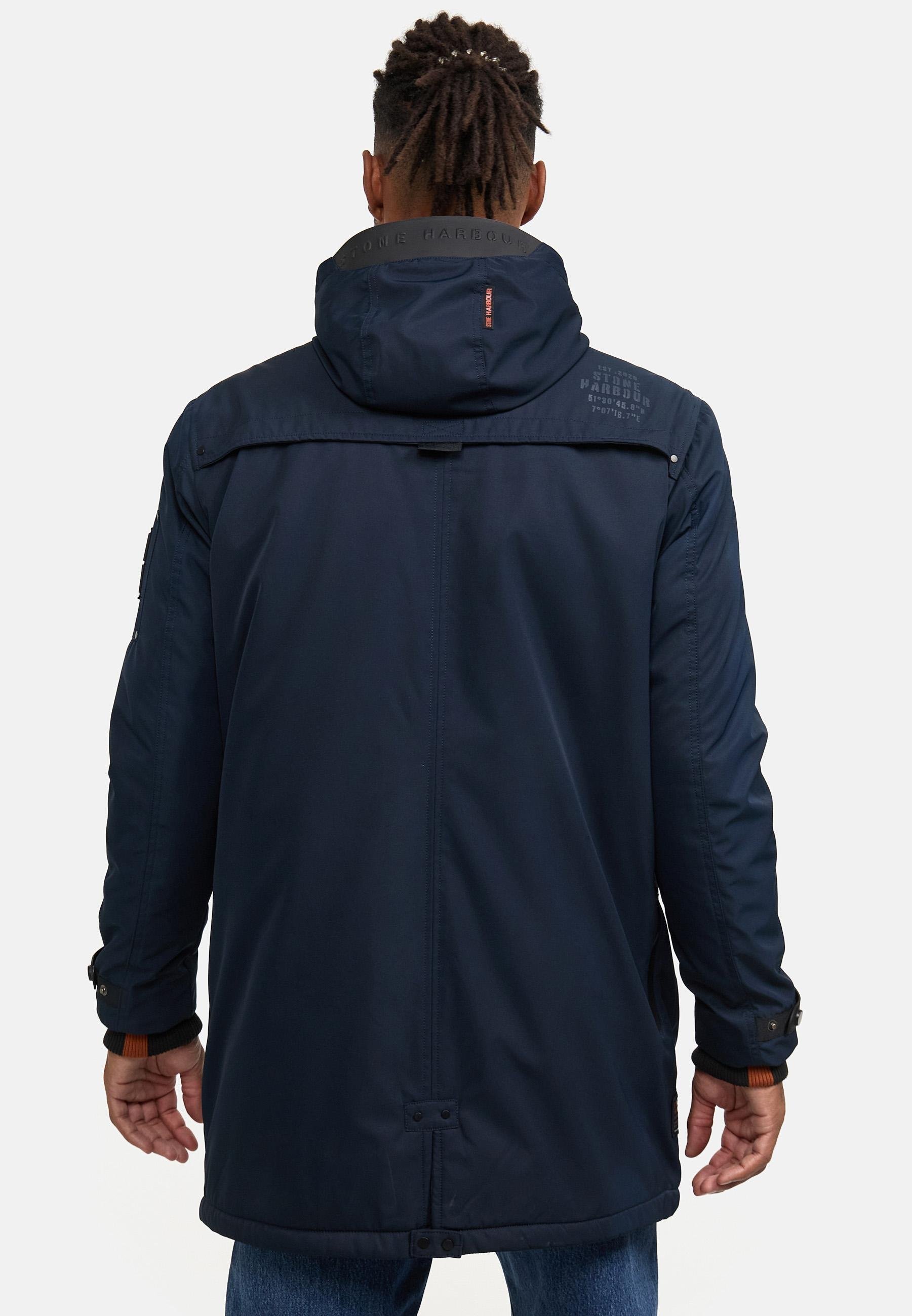 STONE HARBOUR LANZOO - Parka - bleu foncé