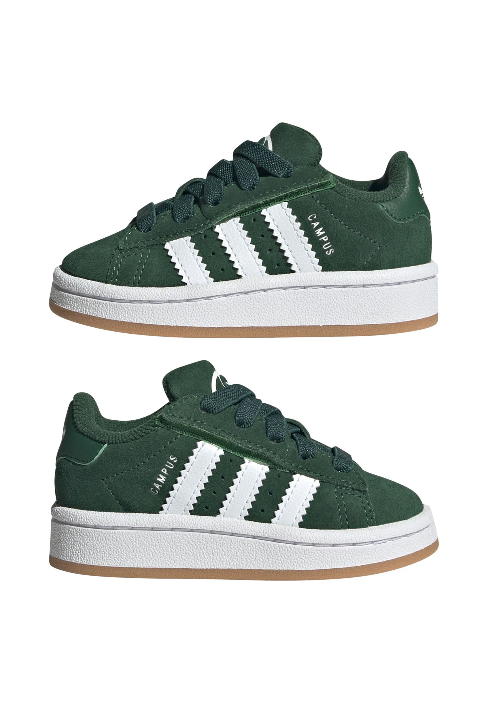adidas Originals CAMPUS - Scarpe per neonati - verde scuro nuvola bianco gomma