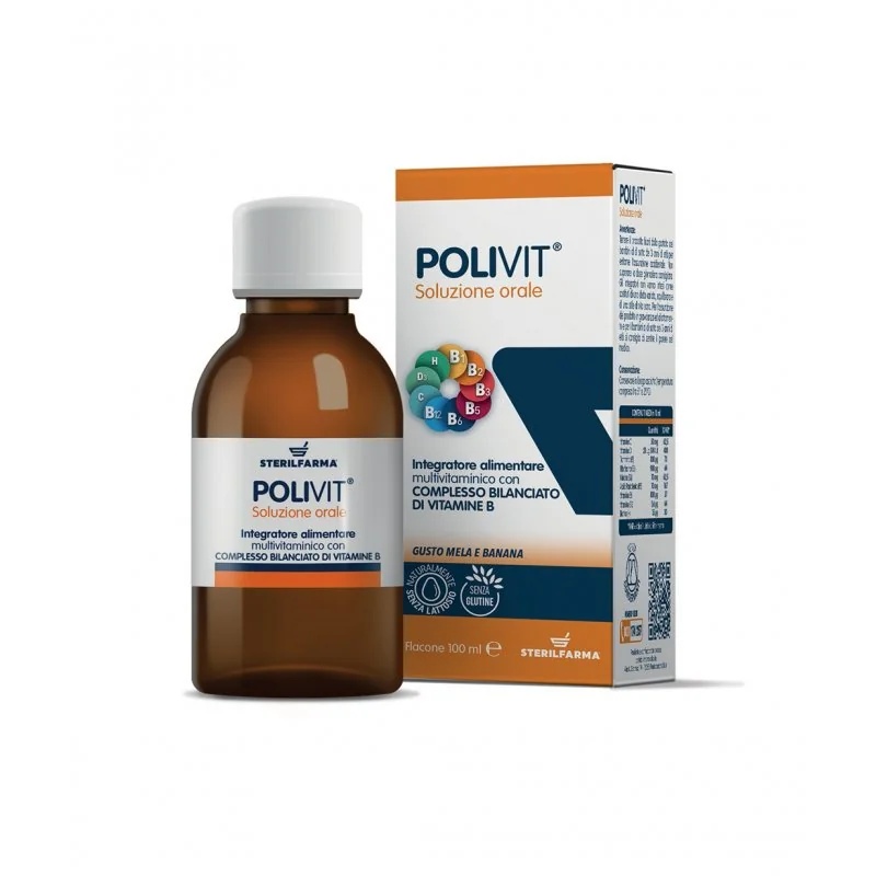 STERILFARMA Sterilvit Polivit-B Sol Appel Banaan