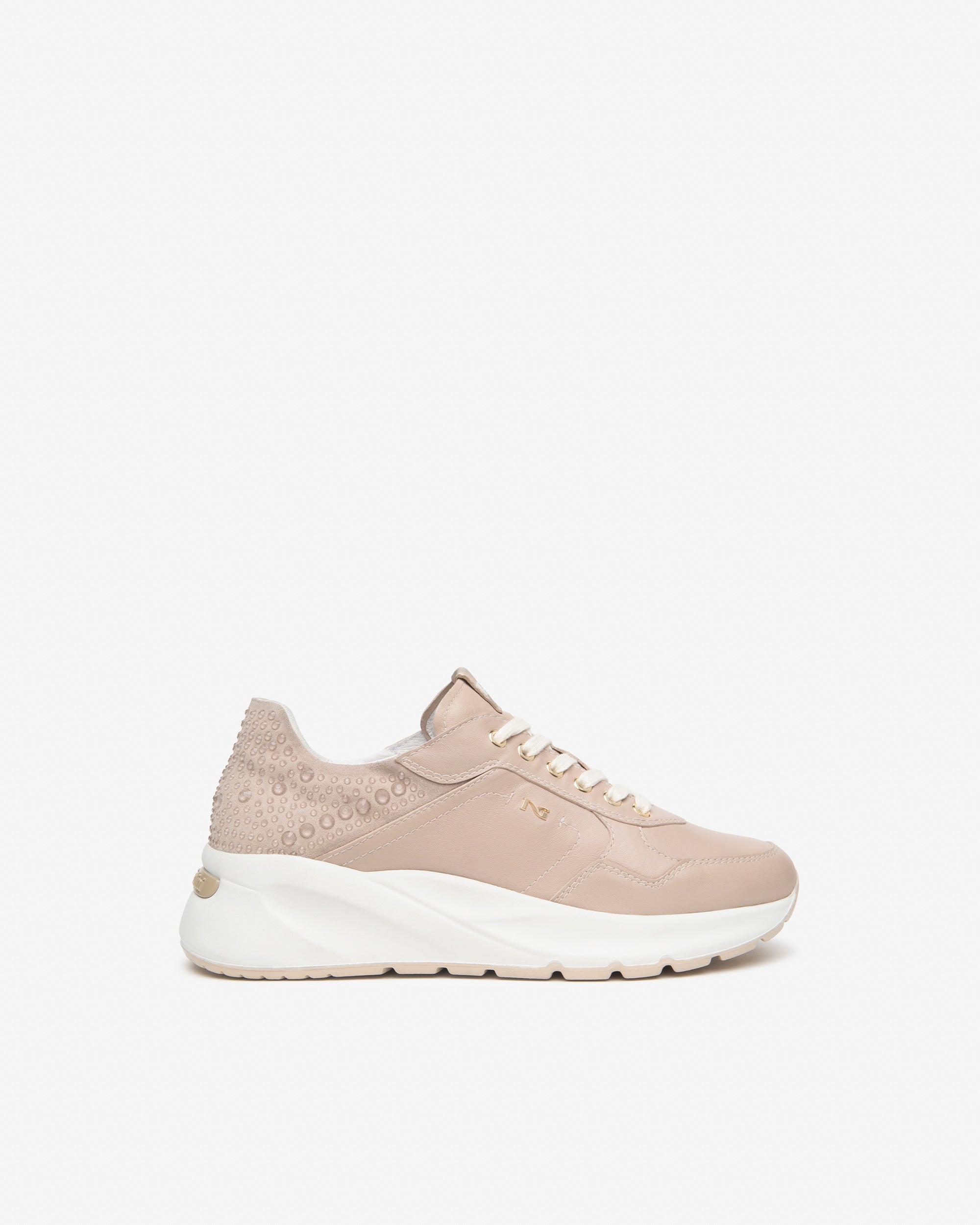 Damen-Sneaker aus Leder und Wildleder