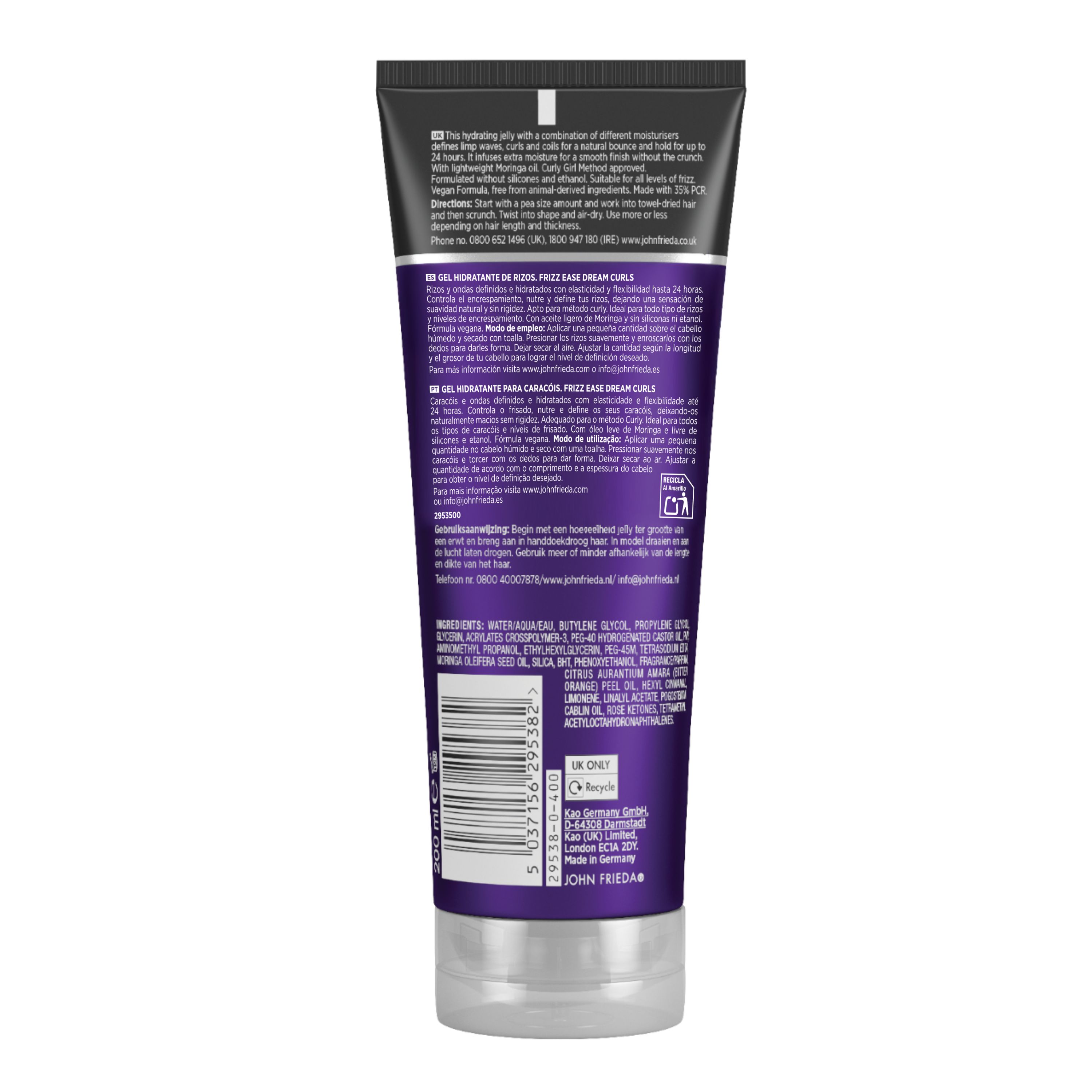 Frizz Ease Dream Curls хидратантни гел за коврџаву косу Производи за коврџаву косу