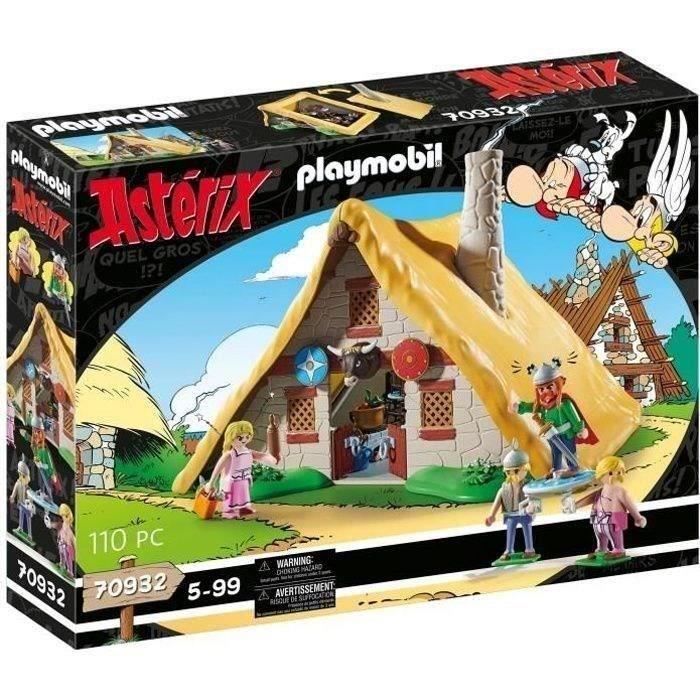 PLAYMOBIL 70932 Asterix, Vitalstatistix's Hut, Figures, 110 pieces, Ages 5+