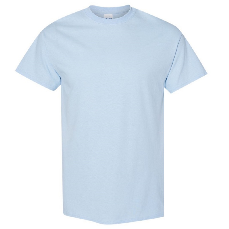  Camiseta Básica De Manga Corta Gildan Heavy Cotton 100% Algodón Gordo