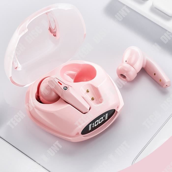 Bluetooth Headphones - TD® - Noise Cancellation - HD Digital Display - Long Battery Life - Type-C