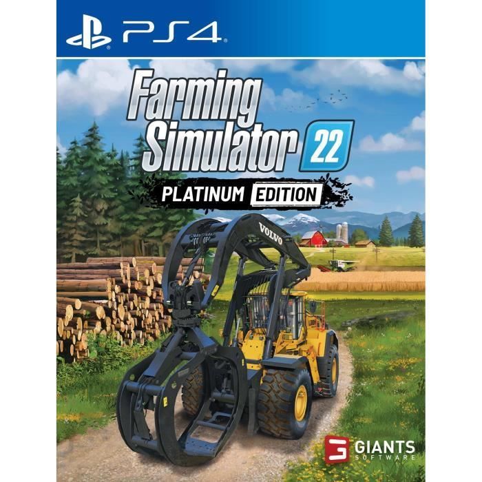 Farming Simulator 22 Platinum Edition PS4-peli
