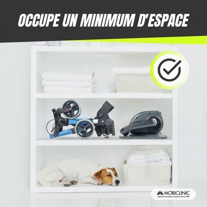 Bicicleta elíptica mini Veleta MOBICLINIC, 10 velocidades, bicicleta de ejercicio para el hogar, entrenamiento de resistencia magnética