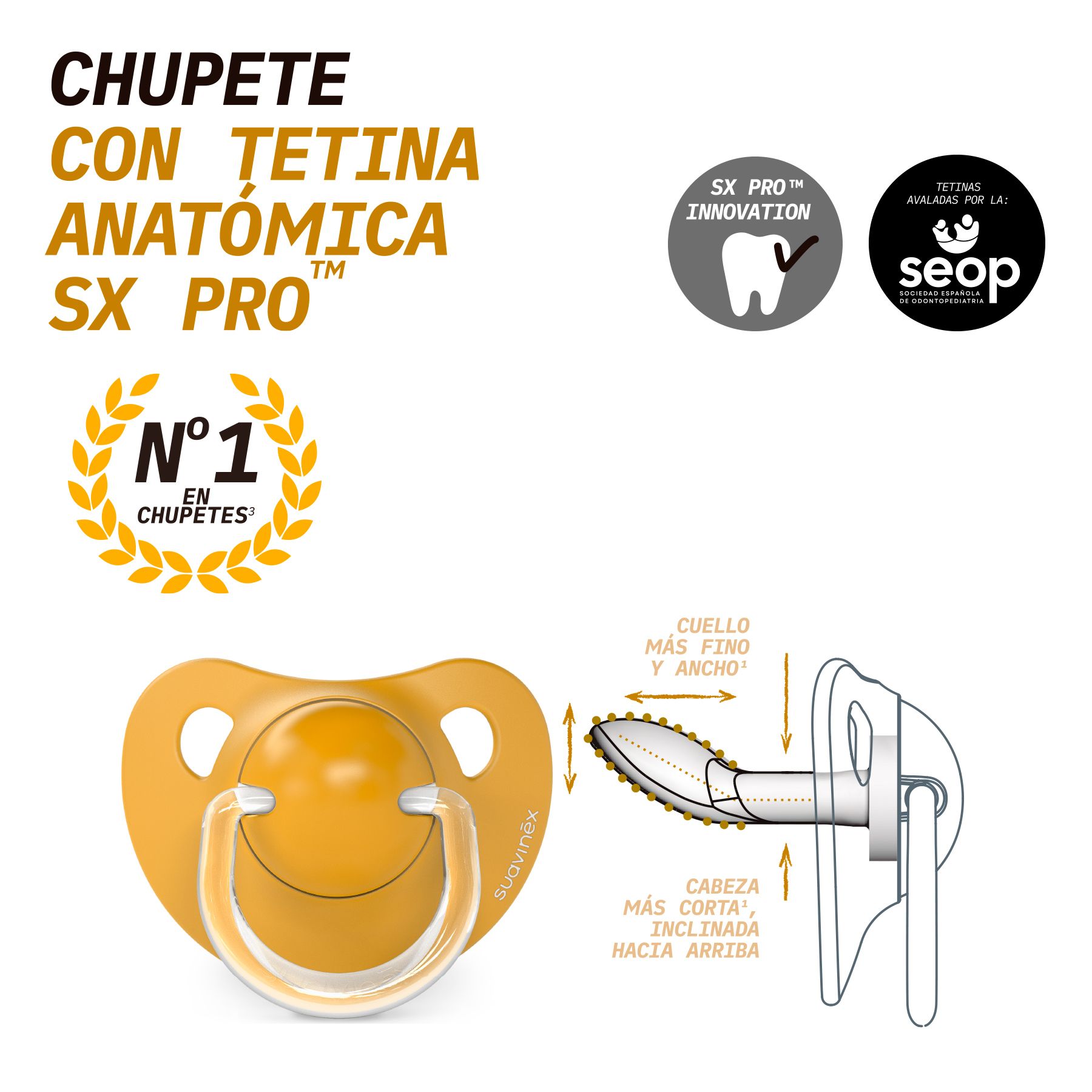 Anatomiski knupīši ar silikona knupīti 6-18M Knupīši