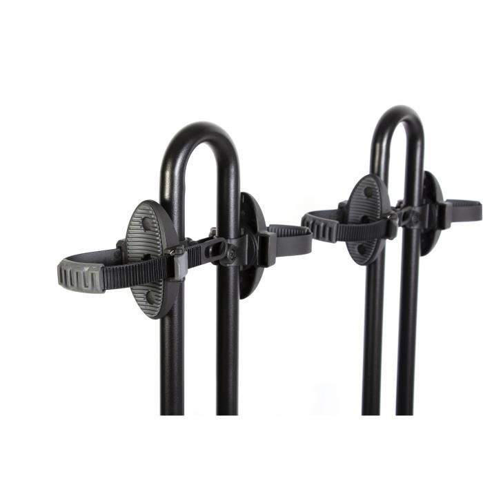 Portabicicletas de plataforma para enganche de remolque BUZZRACK - BUZZRACER 4 - 4 bicicletas - Negro - Acero