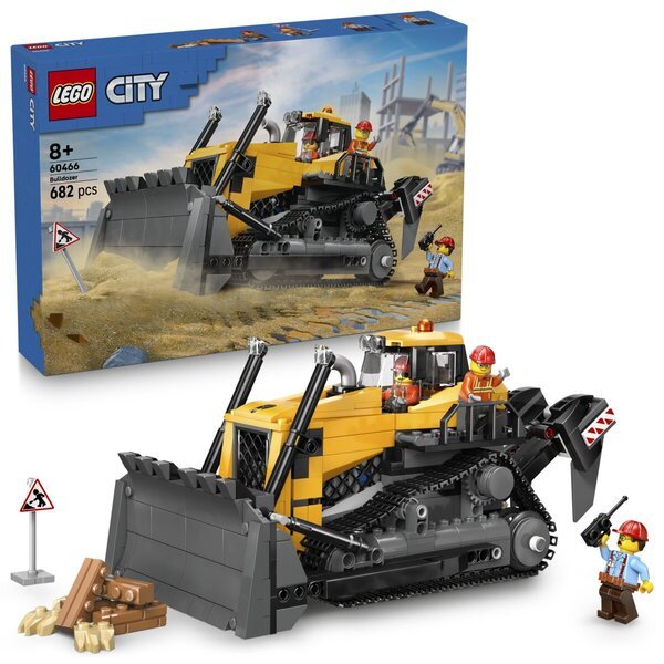 LEGO City 60466 Žuti buldožer