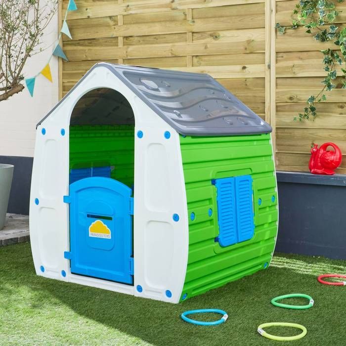 Casita de juegos de plástico para niños LOU