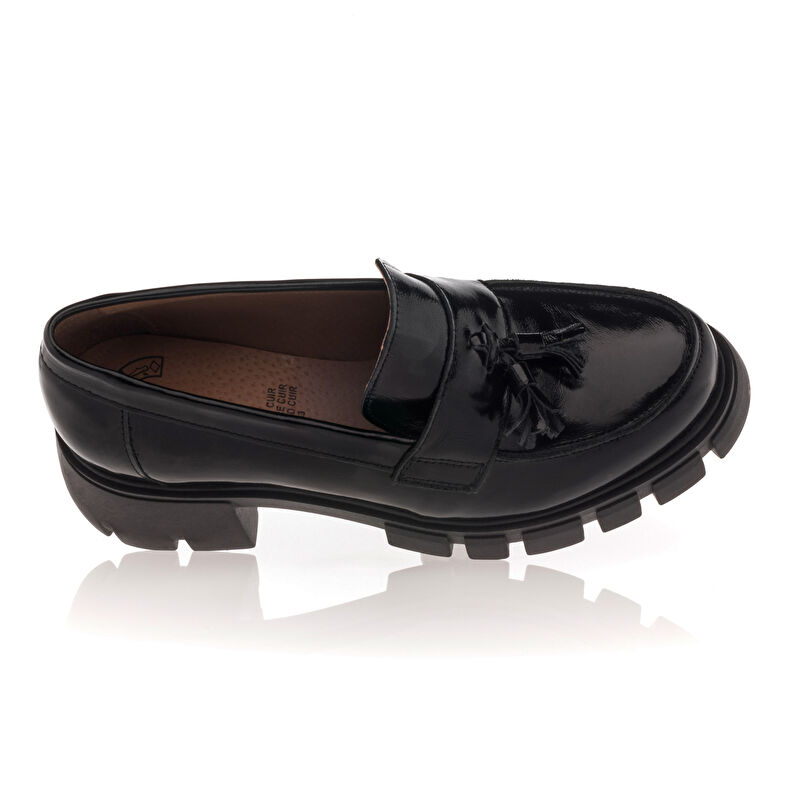 Mocassins / chaussures bateau Femme Noir