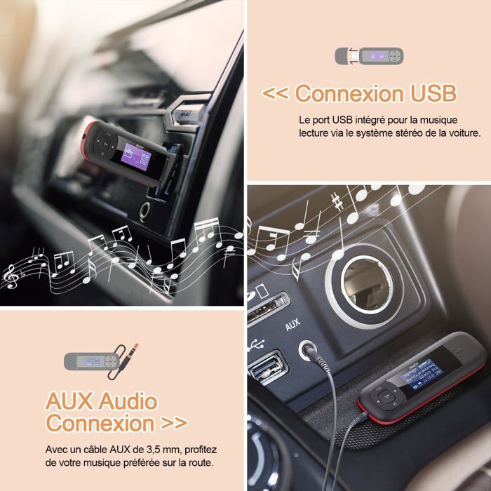 Lecteur MP3 - AGPTEK - 8 Go - USB - Autonomie 10H - Léger pour le sport