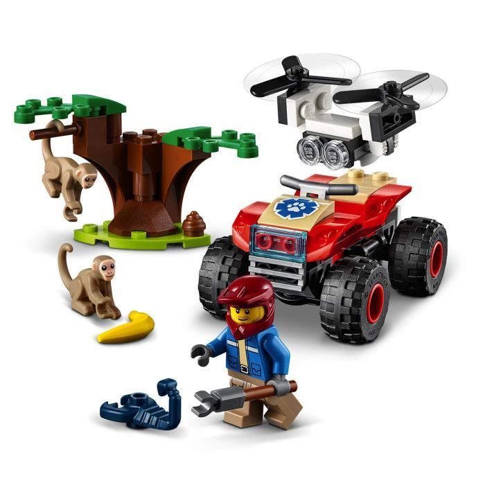 LEGO® 60300 City Wildlife Villieläinten pelastusmönkijä ja minihahmot