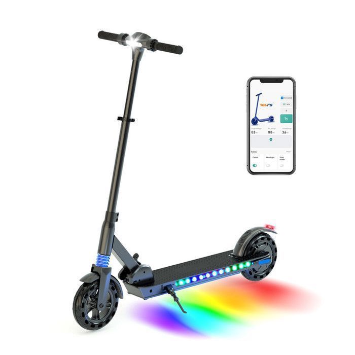 YEE GOO - Trottinette Electrique Pliable - Roues 8