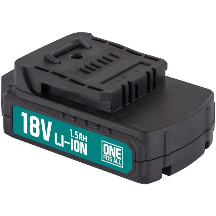 Batterij - POWERPLUS - 1500 mAh - 18 V - 3 LED-indicatoren die de resterende lading weergeven