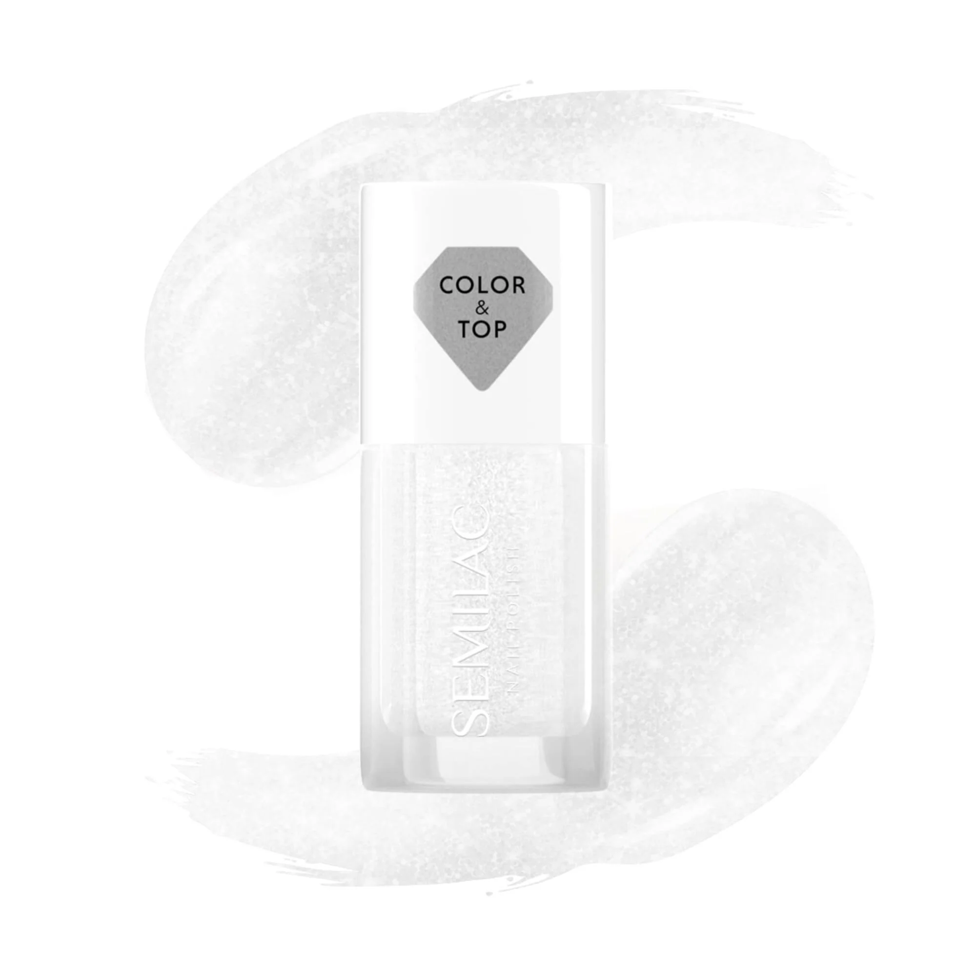Base & Top Coat Top & Nail Polish 2in1 - Top Coat, Smalto