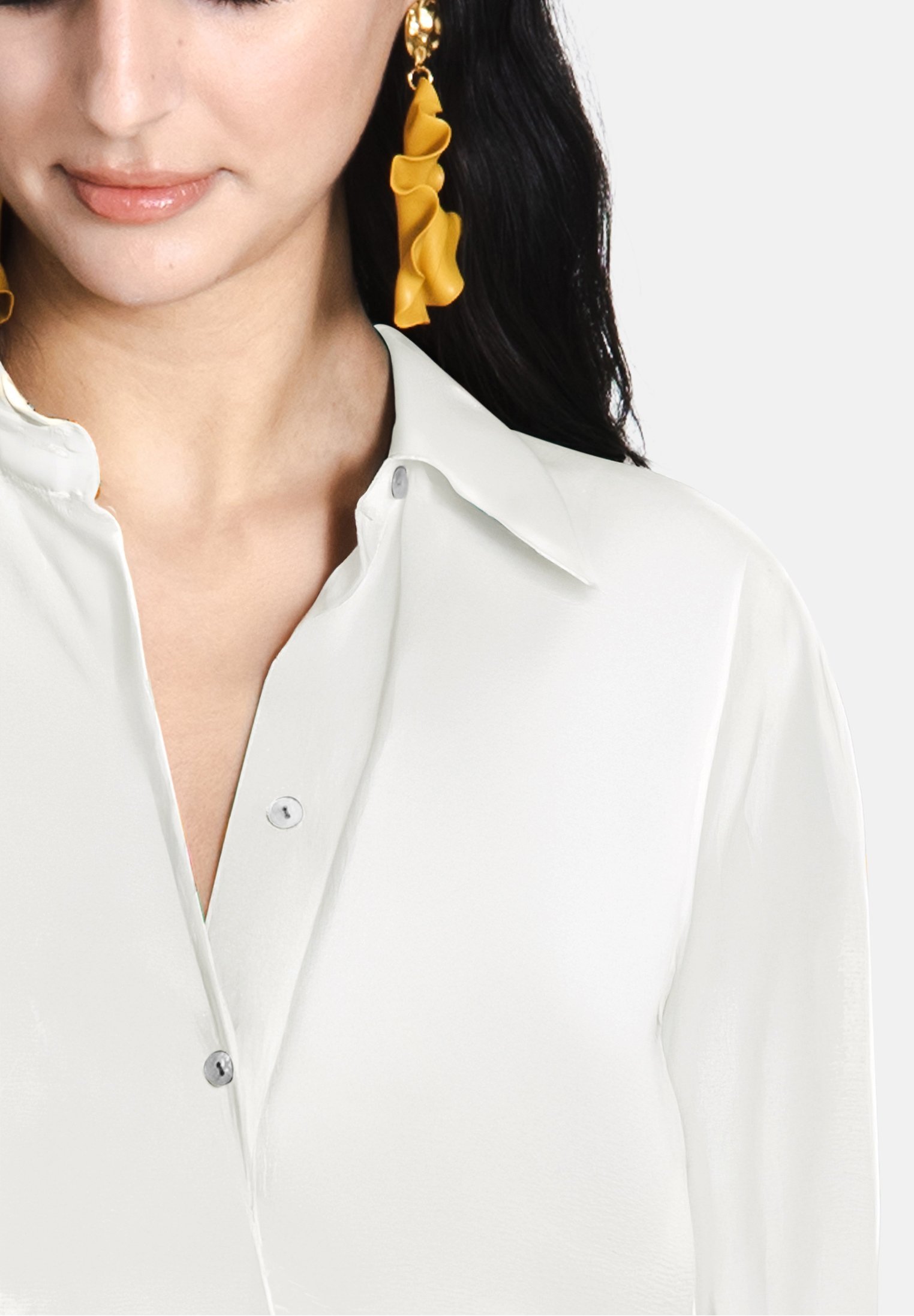 Jascha Stockholm NEW WIDE BUTTON - Camicetta con bottoni - bianco sporco