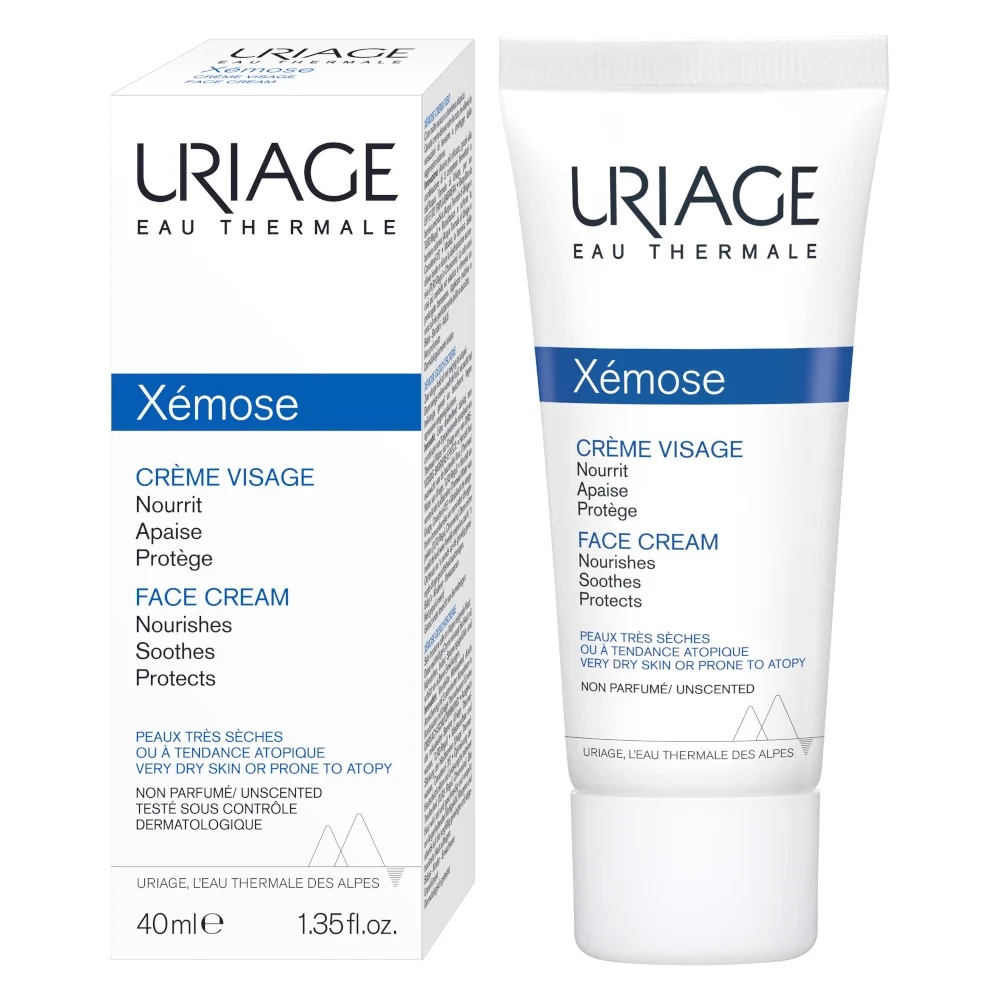 URIAGE Uriage Xèmose Voedende Gezichtscrème voor de Droge Huid 40 ml Verzacht en beschermt