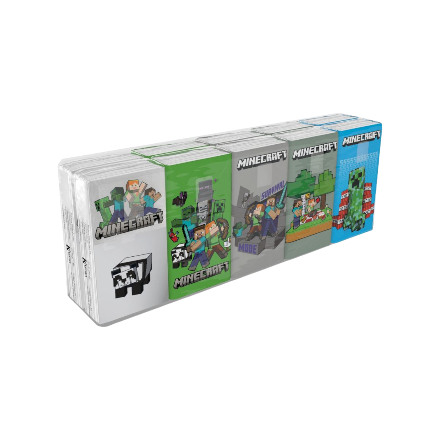Le wagon du monde de Minecraft