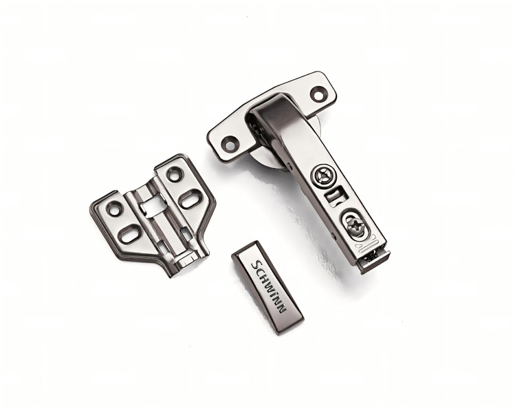 Zawias meblowy Schwinn 90 stopni cichy domyk clip on 4 szt.