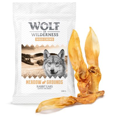 Orelhas de coelho secas da Wolf of Wilderness