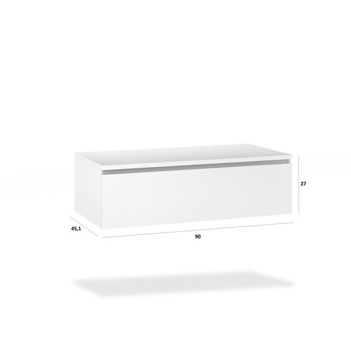 Ensemble de salle de bain 7 pièces ASTRA noir graphite-havane pierre