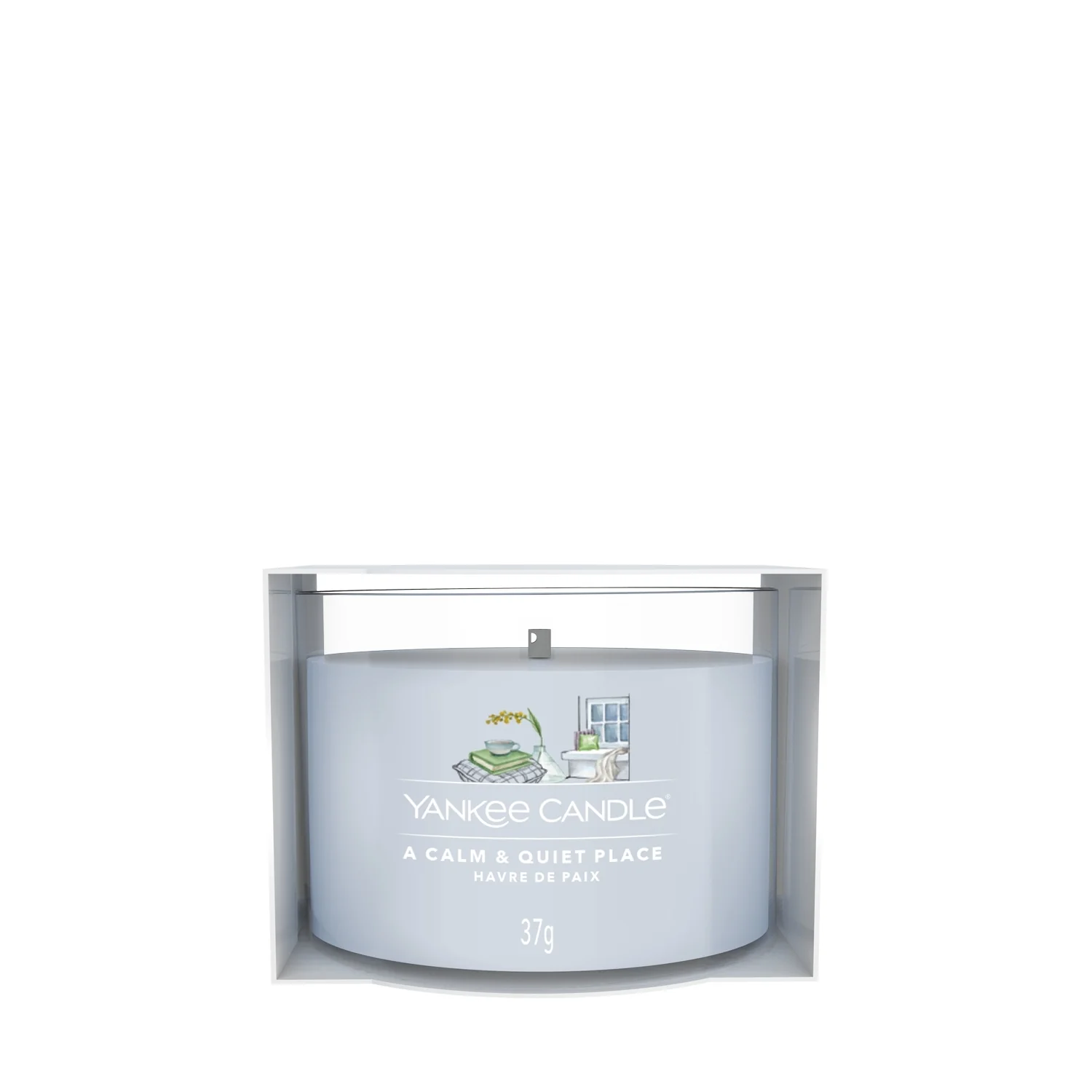 Filled Votive Candles A Calm & Quiet Place - Candela Profumata