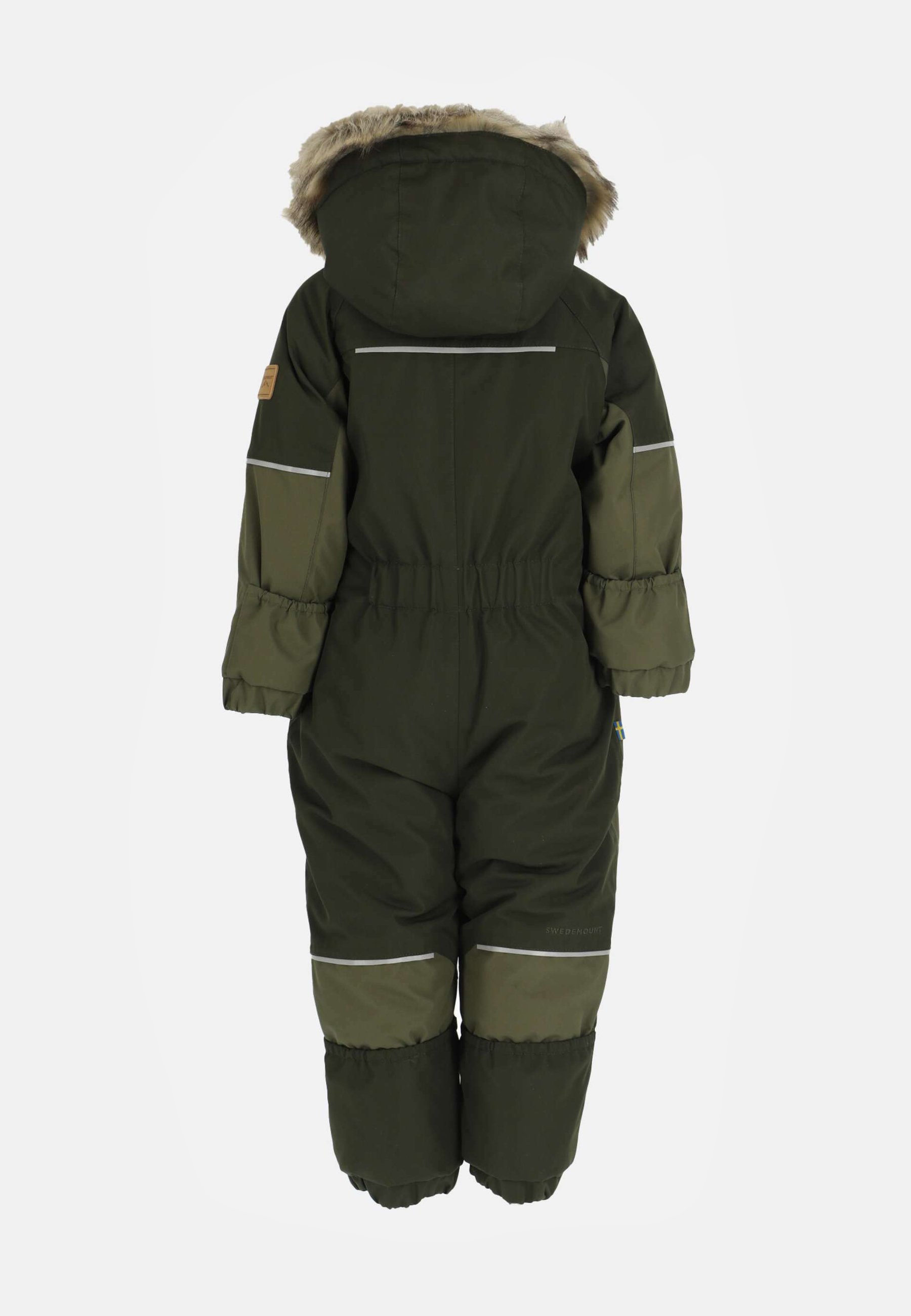 Swedemount HAFJELL OVERALL - Combinaison de ski - dk olive olive