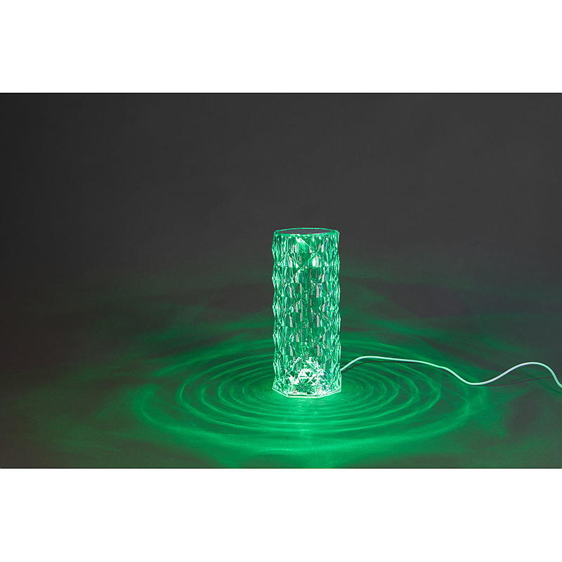 Hjem Bordlampe LED 9x21,5 cm berøringsfargeskiftende