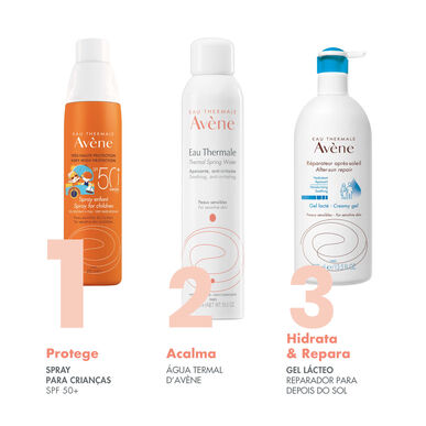 Avène Sun Care Spray lapsille SPF50 aurinkosuojasuihke kasvoille ja vartalolle, 200 ml