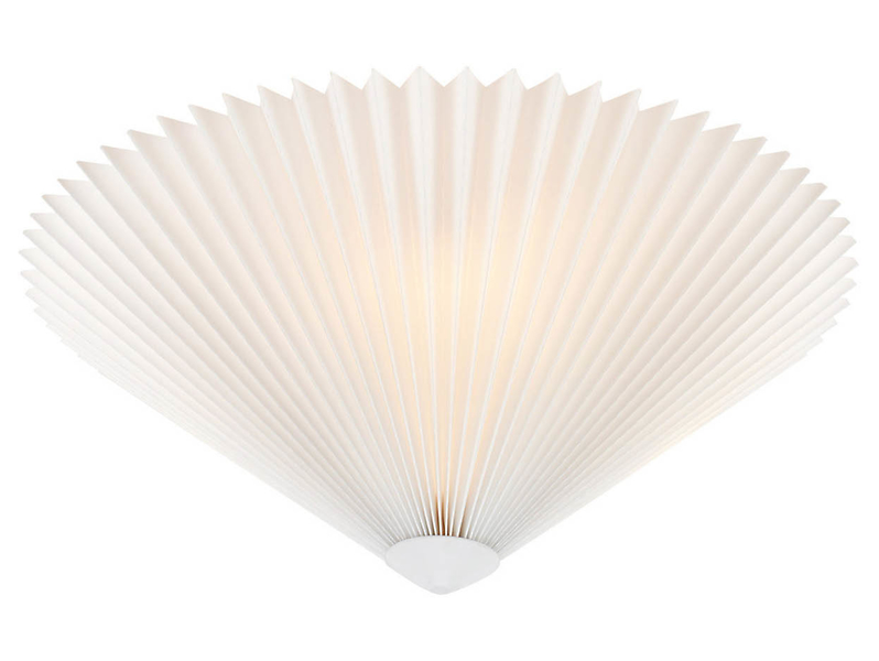 Lampa sufitowa Plisado 3-punktowa biała