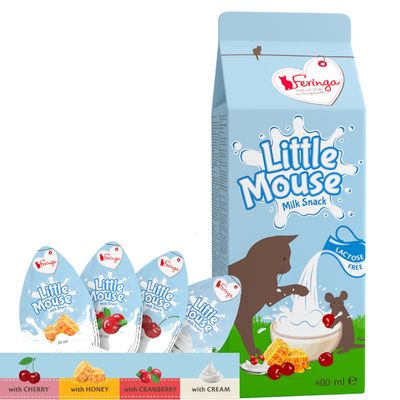 Feringa Little Mouse -maitoherkut sekoituspakkaus