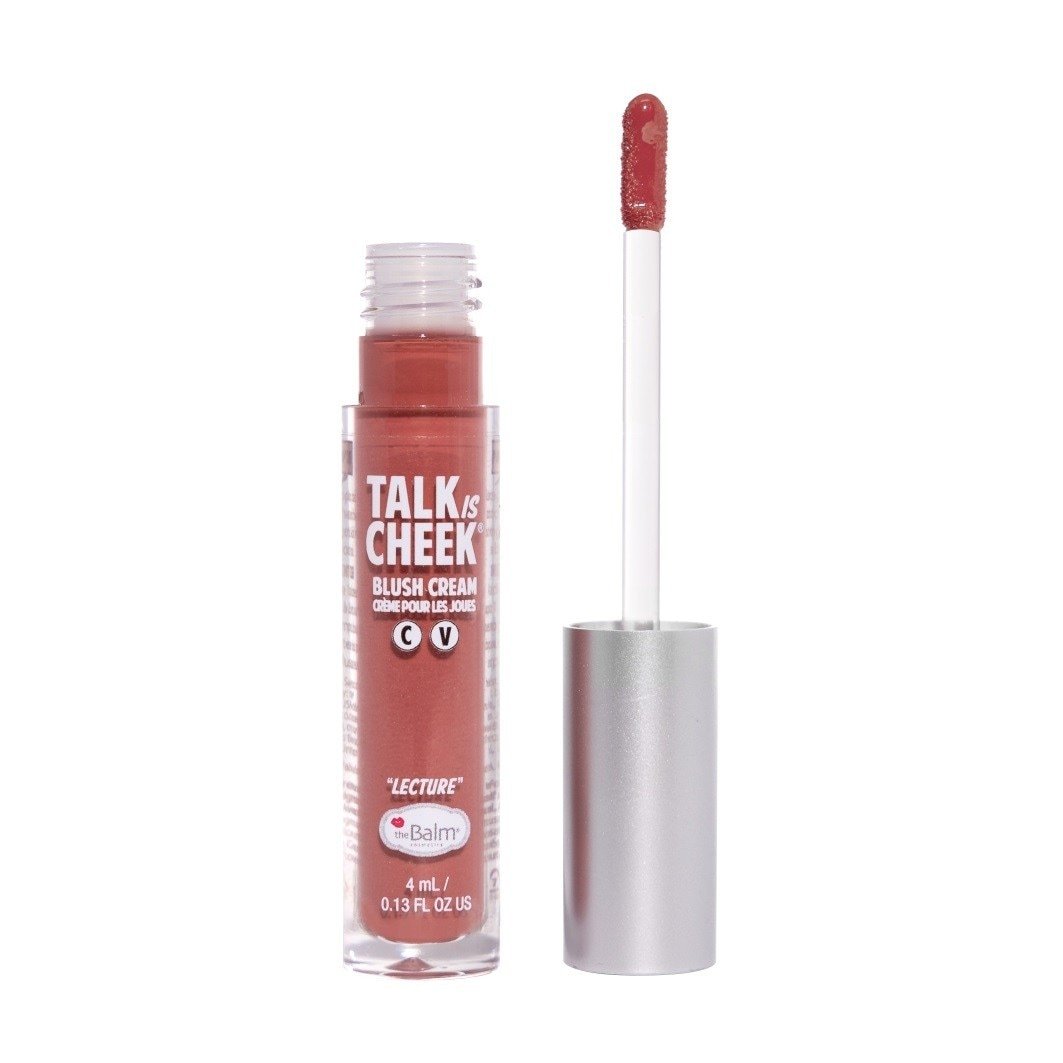 theBalm set za šminkanje, kremasto rumenilo, Talk is Cheek Promise – 4,5 ml